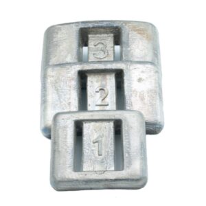 Ciężarek na pas "Nerka" - niepowlekane